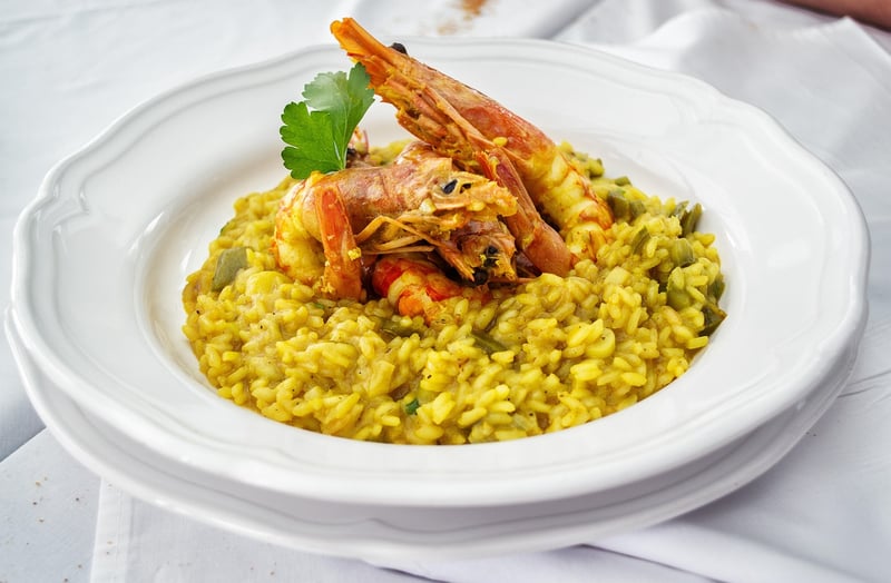 Squid Ink Risotto